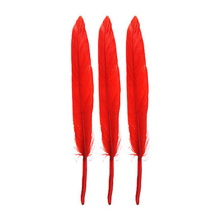 Image of 78003006-02H - 4" Duck Quill - 24 Pack - Red