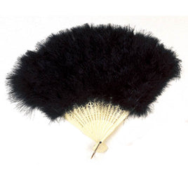 Image of 78323206 - Feather Marabou Fan Black