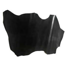 Derby Kid Goat Hide Black Genuine Goat Leather Average Size 4 sqft