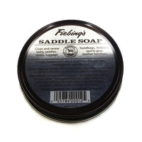 Saddle Soap Tin 3.5oz Fiebings White
