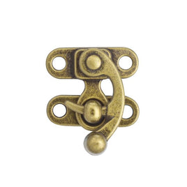 Swing Bag Clasps Small Antique Brass Plated