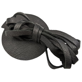 4.5mm (3/16") Deer Tan Goat Lace Black
