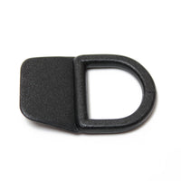 3/4" Sewable D-Ring Black 10 pack