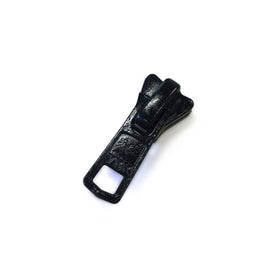YKK #5 Vislon Short Tab Slider Zipper Pull Hardware Black - 10 Pack