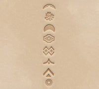 Realeather Crafts Leathercraft Discover Stamp Set T4916 8 Stamps
