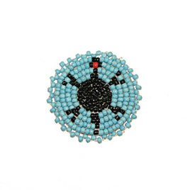 Beaded Turtle Rosettes 1-1/2"