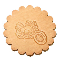 Motorcycle 3-D Leathercraft Stamp 88352-00