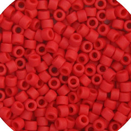 Delica 11/0 RD Red Matte-Dyed