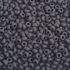 Image of 65201025 - 8/0 Matt Black  Czech Seedbeads 40 grams