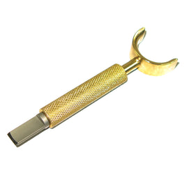 Adjustable Swivel Knife Gold Leather Craft Carving Hand Tool with Blade