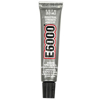 E6000 .18 fl. oz. Tube Clear Adhesive - Transparent Glue for Crafts and Beading mini size 1 pc