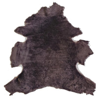 Leather Sheepskin Shearling Hides Fur Skin Hair On Avg 8.75 Sqft - Beva Brown