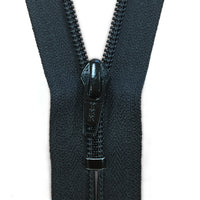 #5C 6"-16" YKK Closed Nylon Zipper - Black