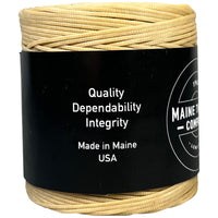 .040" Beige Braided Waxed Cord