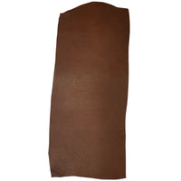 Buffalo Tumbled Brown Veg-Tan Leather Hide
