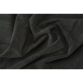 Pre-Cut Black Suede Split Cowhide Leather Project Piece 12" x 24"