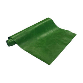 Pre-Cut Green Cowhide Leather Project Piece 12" x 24" 3oz 1.2mm