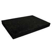 Black Rubber Plate Board 3461-03 for use with Knife and Cutting Tool Hole Punch