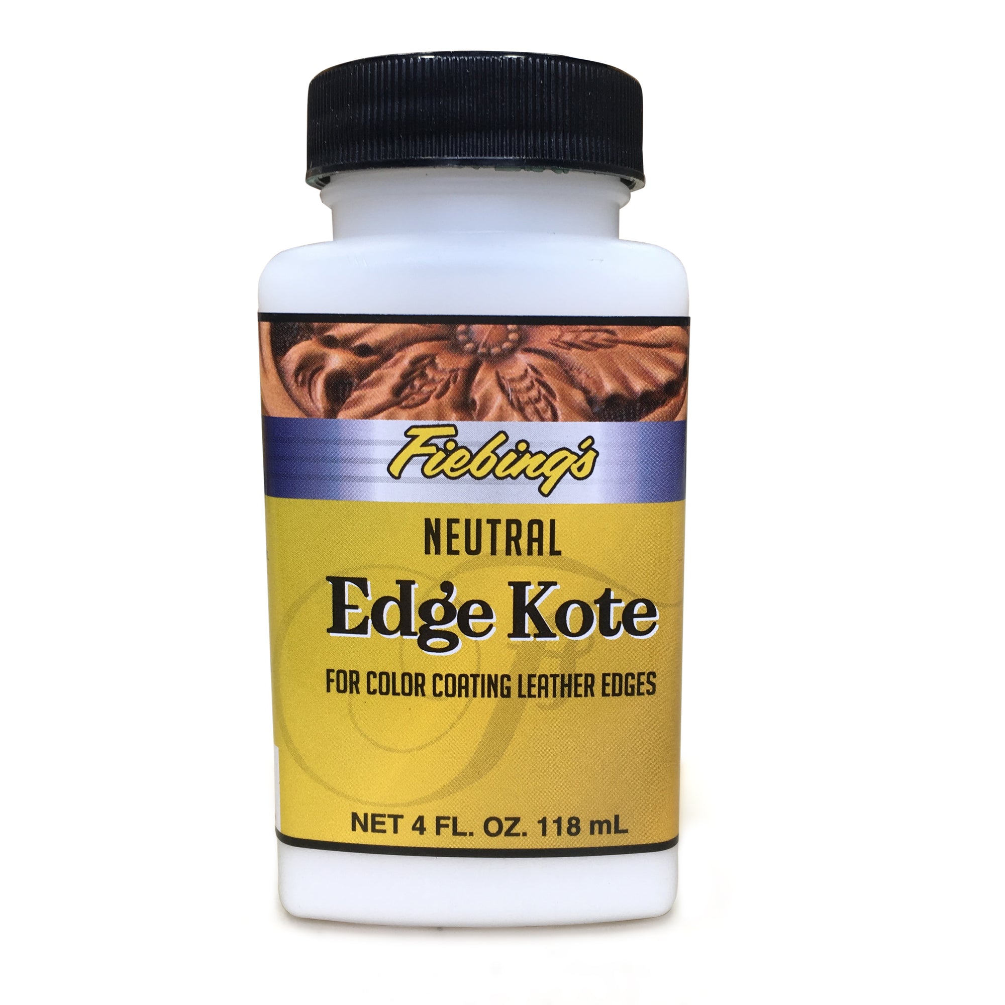 Fiebing's Edge Kote Neutral 4 oz Edge Finish| Zelikovitz.com