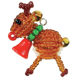 Image of 690KIT0-NO44 - Beaded Reindeer Ornament Kit