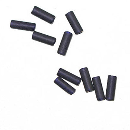 Image of 68034835 - Cobalt Blue Matt Glass Wampum Beads 8x3mm 40 grams