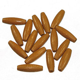 Image of 28615212-17 - Coffee Oval Wood Bead 20 x 6mm