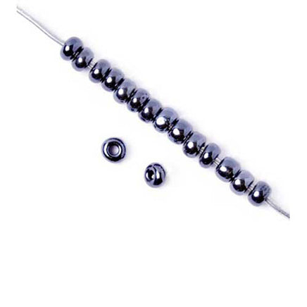 Image of 65201005 - Czech Seed Beads 40Gr Vials 8/0 Gun Metal