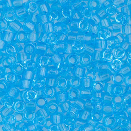 Image of 690DB00-1109V - Delica 11/0 RD Blue Ocean Transparent