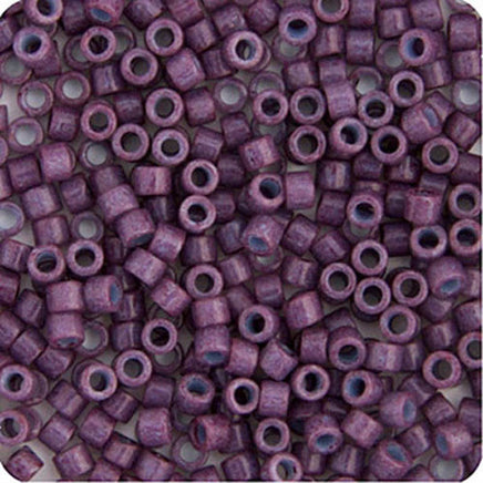Image of 690DB00-0662V - Delica 11/0 RD Dark Mauve Opaque Dyed