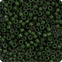 Image of 690DB00-0663V - Delica 11/0 RD Forest Green Opaque Dyed