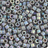 Image of 690DB00-0168V - Delica 11/0 RD Grey Opaque AB