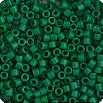 Image of 690DB00-0656V - Delica 11/0 RD Green Jade Opaque Dyed