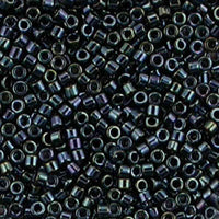 Image of 690DB00-0006V - Delica 11/0 RD Gunmetal Iris