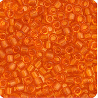 Image of 690DB00-1101V - Delica 11/0 RD Marigold Transparent