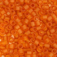 Image of 690DB00-1261V - Delica 11/0 RD Marigold Transparent Matte