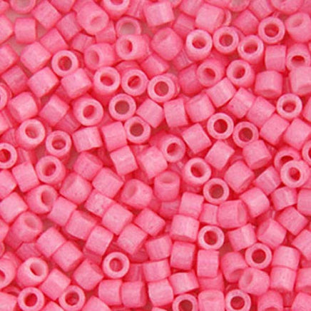 Image of 690DB00-1371V - Delica 11/0 RD Pink Carnation Opaque Dyed