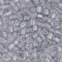 Image of 690DB00-1406V - Delica 11/0 RD Pale Grey Transparent