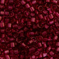 Image of 690DB00-1312V - Delica 11/0 RD Red Wine Transparent Dyed