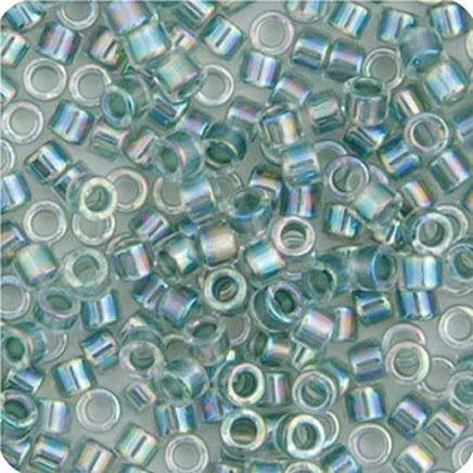Image of 690DB00-0084V - Delica 11/0 RD Seagreen AB Lined-Dyed