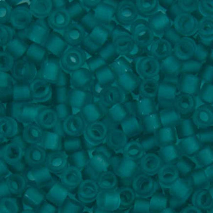 Image of 690DB00-1268V - Delica 11/0 RD Teal Caribbean Transparent Matte