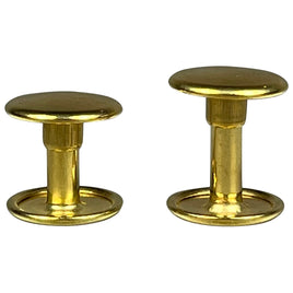 Double Cap Rapid Rivets XLarge 11mm Cap - Gilt