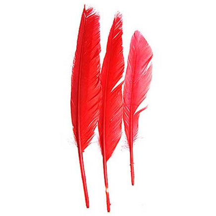 Image of 78003007-02H - Duck Quill 12 Pack 7" Red