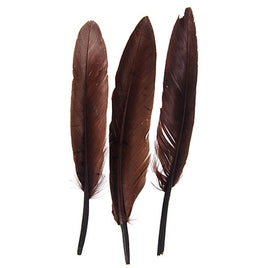 Image of 78003006-09H - 4" Duck Quill - 24 Pack - Brown