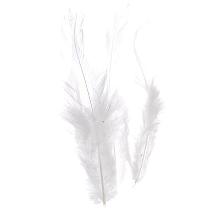 Image of 78003017-00H - Dyed Saddle Hackles 3 Grams White