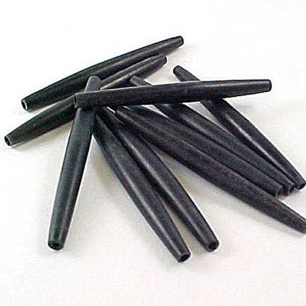 Image of 29816912 - Hair Bone Pipes Oval Black 3" - 10 Pack