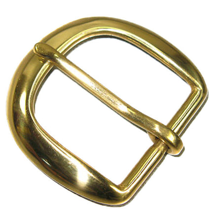 Image of 1549-00 - Heel Bar Buckle 1-1/2" (38 mm) Solid Brass 1549-00