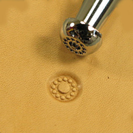 Image of J520 - J520 Flower Center Leather Stamp 6520-00