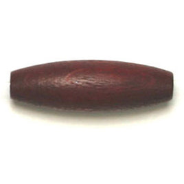 Image of 28615212-10 - Mahogany Brown Oval Wood Bead 20 X 6mm