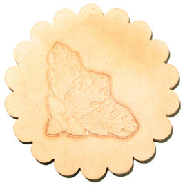 Image of 8536-00 - Oak Leaf Corner 3-D Stamp 8536-00