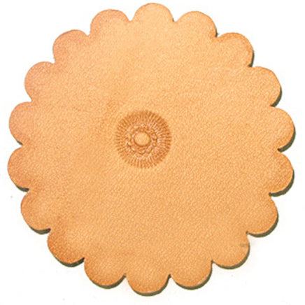 Image of PS008 - PS008 Flower Center Leathercraft Stamp